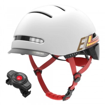 Bluetooth City Helmet 57-61cm JBL/LED/SOS/PTT grey