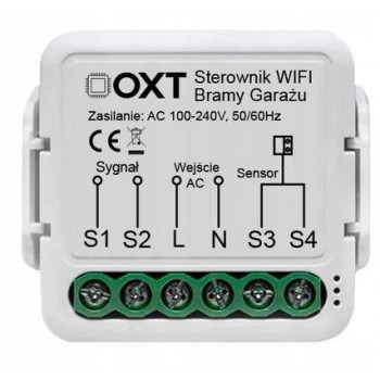 OXT module for Tuya Wi-Fi garage door (T210GL) without sensor