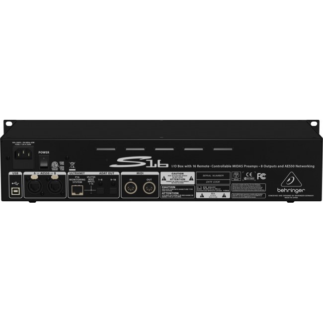 Behringer Digital Snake S16 audio module Behringer Digital Snake S16 audio module
