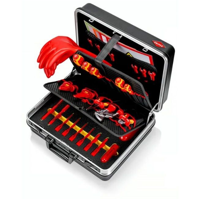 Knipex 00 21 05 EV mechanics tool set 34 tools Knipex 00 21 05 EV mechanics tool set 34 tools
