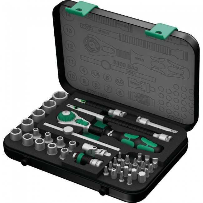 Wera 05003533001 socket wrench Socket wrench set 42 pc(s) Wera 05003533001 socket wrench Socket wrench set 42 pc(s)