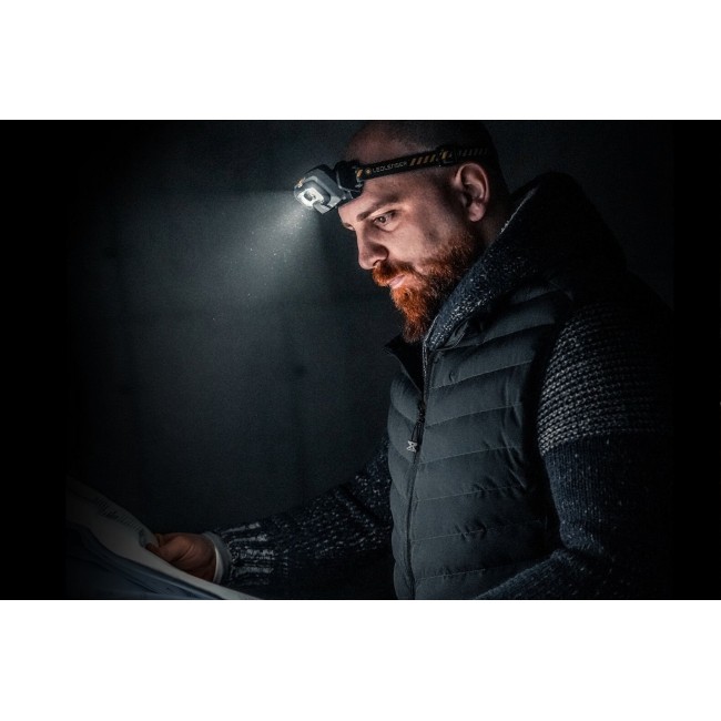 Ledlenser HF8R Work Black Headband flashlight LED Ledlenser HF8R Work Black Headband flashlight LED