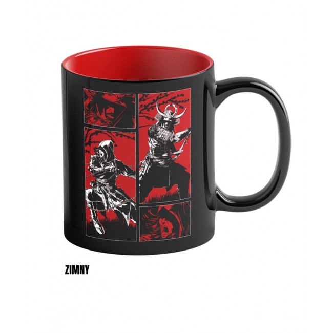Heat Reveal Mug Good Loot Assassin's Creed: Shadows 450 ml Black, Red