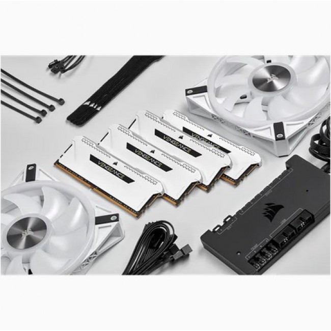 Corsair Vengeance RGB Pro CMH64GX4M4E3200C16W memory module 64 GB 4 x 16 GB DDR4