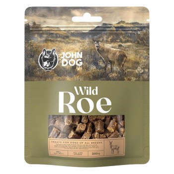 JOHN DOG Wild roe - dog treat - 200g
