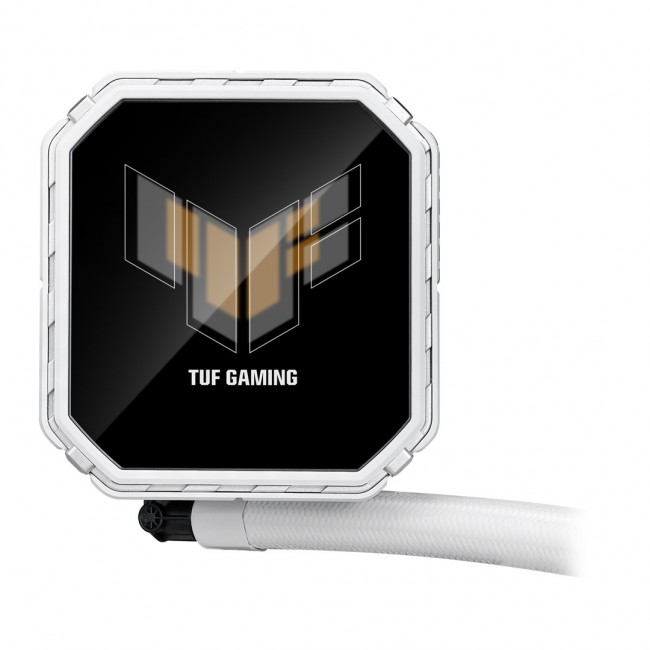 ASUS TUF Gaming LC III 360 ARGB LCD White Edition Processor All-in-one liquid cooler 12 cm 1 pc(s) ASUS TUF Gaming LC III 360 ARGB LCD White Edition Processor All-in-one liquid cooler 12 cm 1 pc(s)