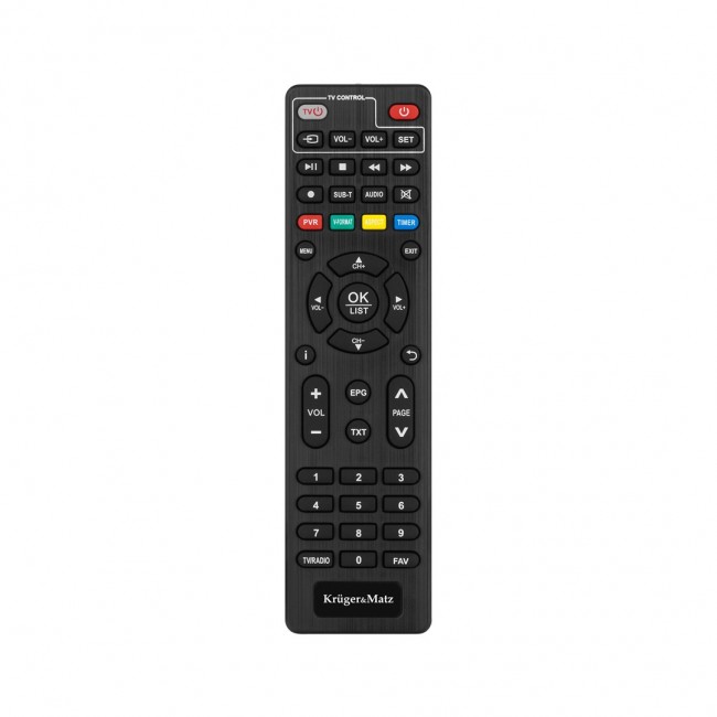 Kruger&Matz DVB-T2 H.265 HEVC Tuner KM0550D