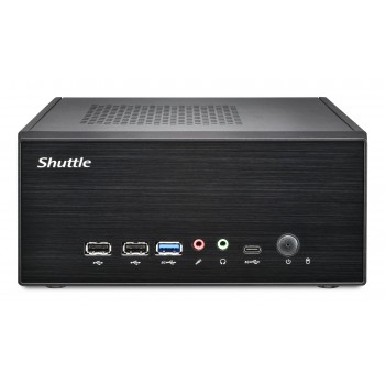 Shuttle XPC slim Barebone XB860G2 - S1851, Intel H860, 1xDP, 2xHDMI, 2 PCIe Slots (1x 16X & 1x X1), 2x Intel LAN (1G + 2.5G), 8x USB, 3x M.2, 24/7 permanent operation