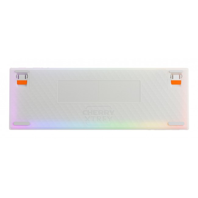 CHERRY K5 PRO TMR COMPACT keyboard Gaming USB QWERTZ German Orange, White