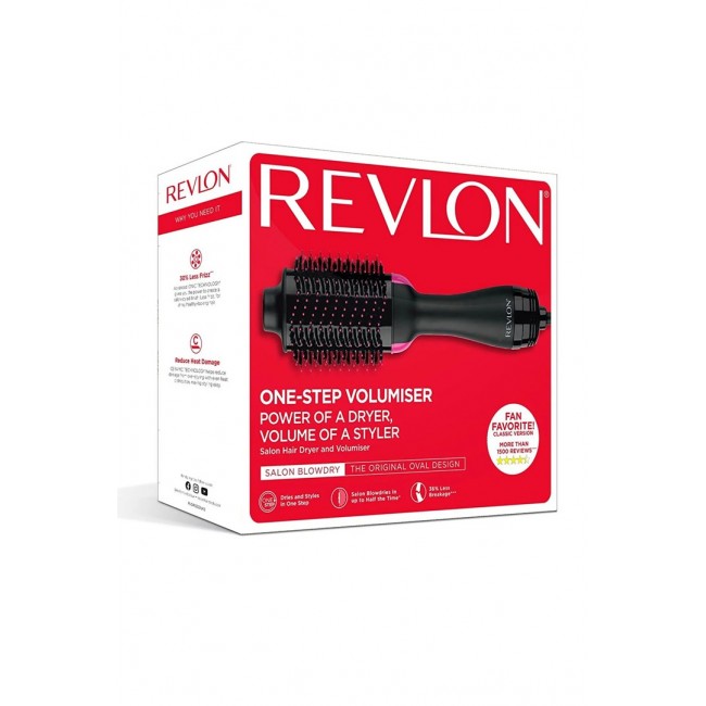 Revlon RVDR5222E hair styling tool Hot air brush Black, Pink