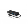 ICY BOX IB-HUB1426-CPD USB 3.2 Gen 1 (3.1 Gen 1) Type-C 5000 Mbit/s Black