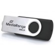 MediaRange MR1955 USB flash drive 256 GB USB Type-C 3.2 Gen 1 (3.1 Gen 1) Black, Silver