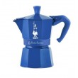 Moka pot for 3 cups Moka Express 5464 BIALETTI blue