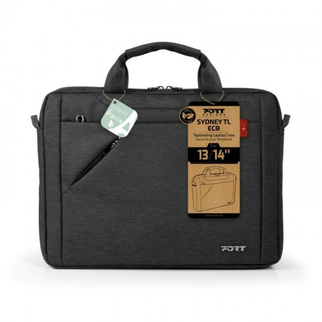 PORT Designs SYDNEY TL ECO 13 14 BK Laptop case Toploading