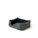 GO GIFT Dog bed XXL - graphite - 90x63x16 cm