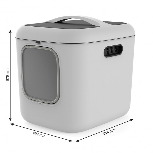 ROTHO Biala XL white - cat litter box ROTHO Biala XL white - cat litter box