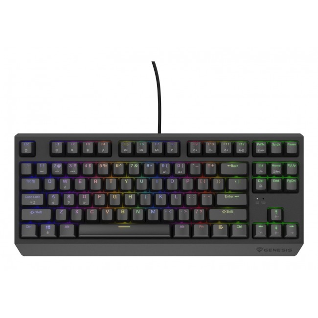 GENESIS Thor 230 TKL keyboard Gaming USB QWERTY US English Black GENESIS Thor 230 TKL keyboard Gaming USB QWERTY US English Black