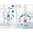 Leifheit 55092 mop Microfibre 8000 ml Dry&wet Microfiber Blue, Grey Leifheit 55092 mop Microfibre 8000 ml Dry&wet Microfiber Blue, Grey