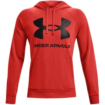 Under Armour Men's Rival Fleece Big Logo HD Red 1357093 839