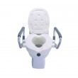 Raising toilet seat with foldable handrails AT51205 Raising toilet seat with foldable handrails AT51205