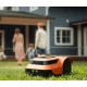 EZVIZ RM600 orange robotic lawn mower EZVIZ RM600 orange robotic lawn mower