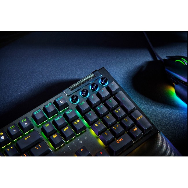 Razer BlackWidow V4 keyboard Gaming USB QWERTY German Black Razer BlackWidow V4 keyboard Gaming USB QWERTY German Black