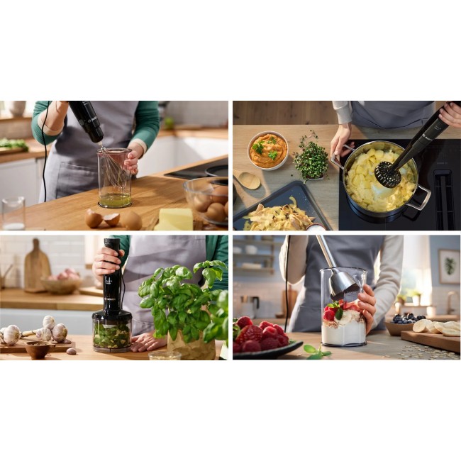 Bosch Serie 4 MSM4B623 blender 0.6 L Immersion blender 1000 W Anthracite, Transparent Bosch Serie 4 MSM4B623 blender 0.6 L Immersion blender 1000 W Anthracite, Transparent