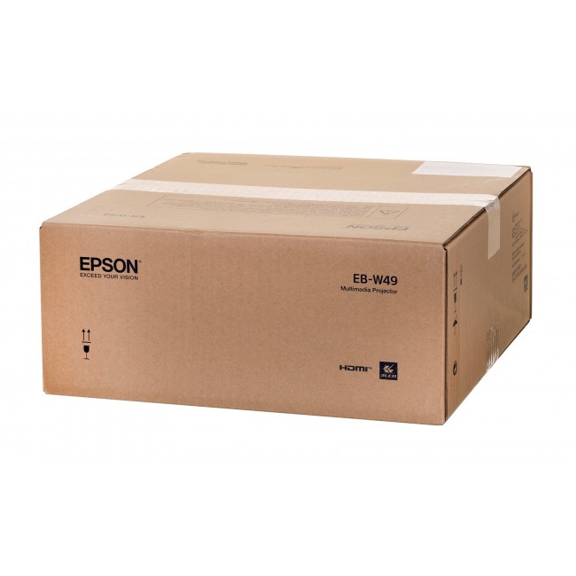 Epson EB-W49 data projector Desktop projector 3800 ANSI lumens 3LCD WXGA (1280x800) White
