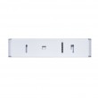 White wireless Lian Li UNI FAN 3-pack fan, 120mm