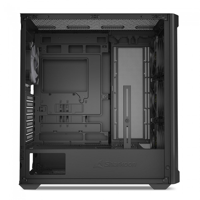Sharkoon AK4W RGB Strip Midi Tower Black
