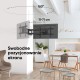 ONKRON Tilting and swiveling TV bracket for 40