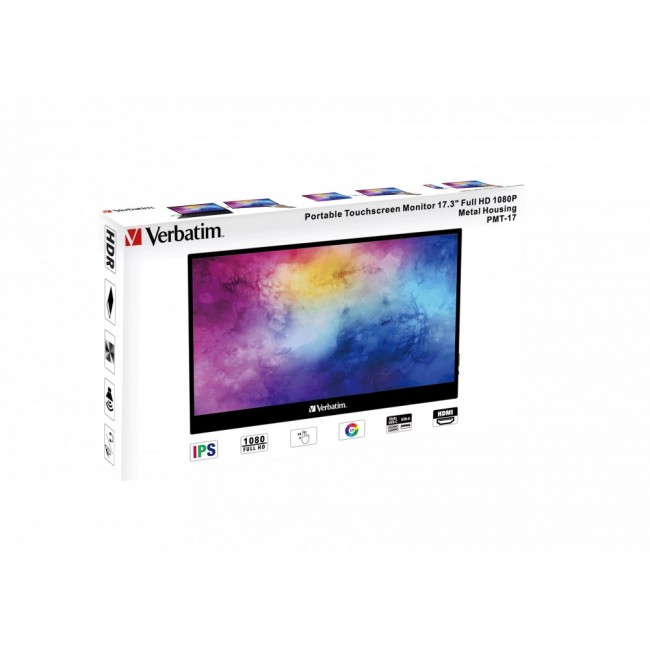 Verbatim 49593 computer monitor 43.9 cm (17.3