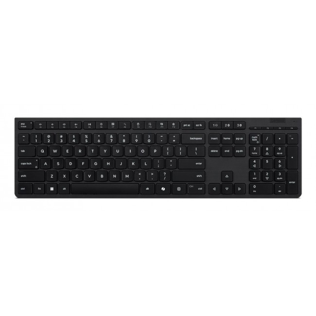 Lenovo 4Y41R64540 keyboard Home/Office RF Wireless + Bluetooth US English Black