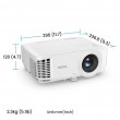 BenQ TH575i Standard throw projector 3800 ANSI lumens DLP 1080p (1920x1080) 3D White