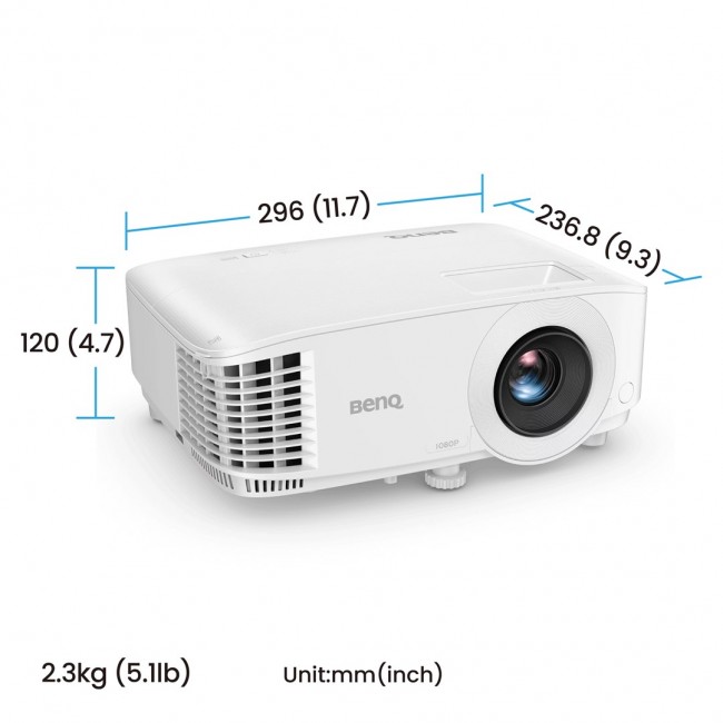 BenQ TH575i Standard throw projector 3800 ANSI lumens DLP 1080p (1920x1080) 3D White