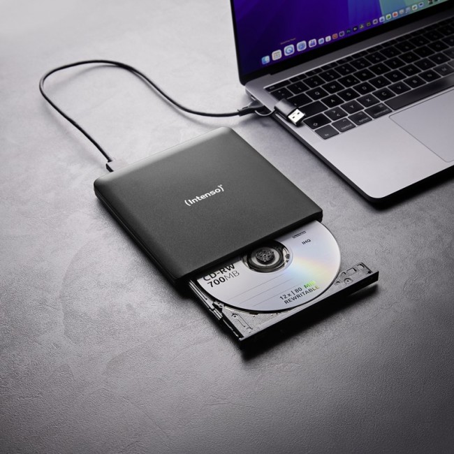 Intenso EOD 500BD Slim optical disc drive Blu-Ray ROM Black