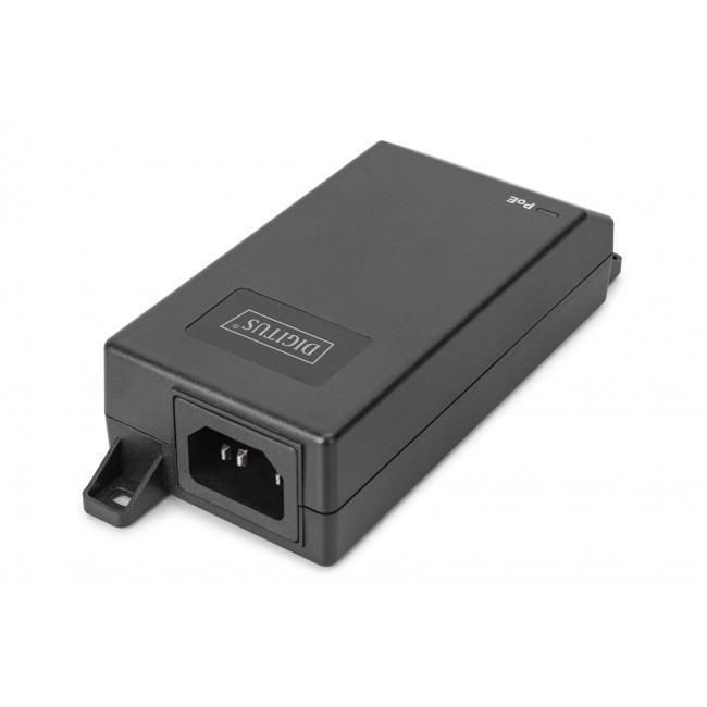 Digitus Gigabit Ethernet PoE+ injector, 802.3at, 30 W