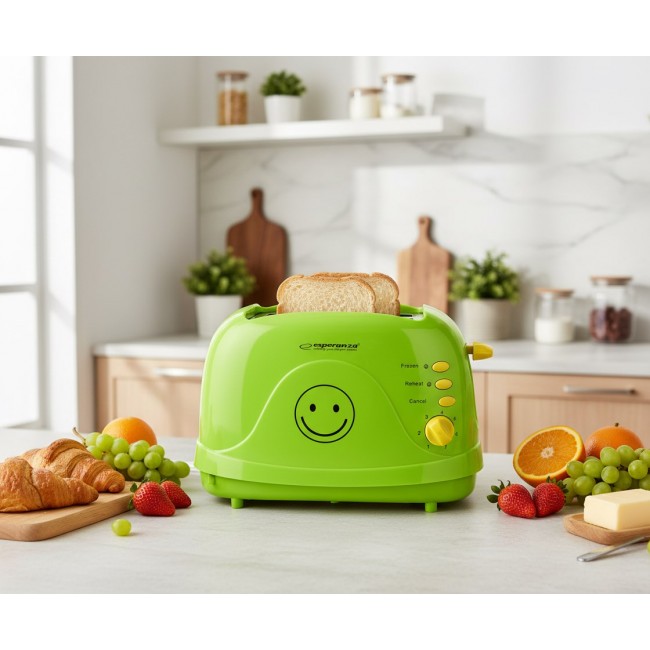 Esperanza EKT003 Toaster 750 W Green