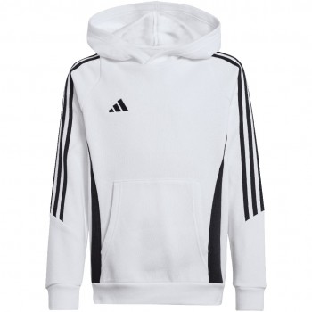 adidas Tiro 24 Hooded Sweatshirt white IR7506 128cm