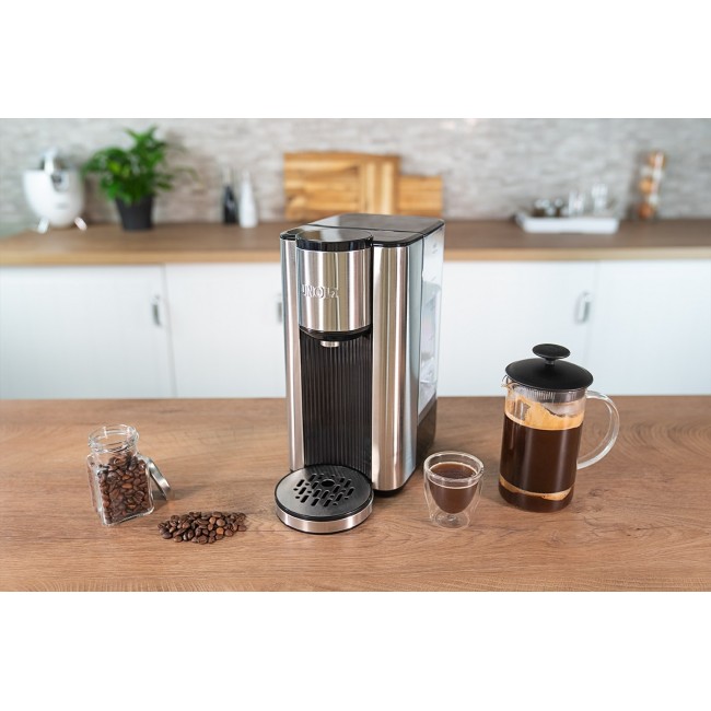 Unold Ava electric kettle 2.5 L 2600 W Black, Silver