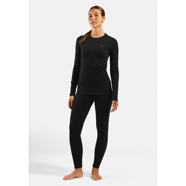 ODLO Merino 160 BL Top Crew Neck l/s women's T-shirt, size M, black ODLO Merino 160 BL Top Crew Neck l/s women's T-shirt, size M, black