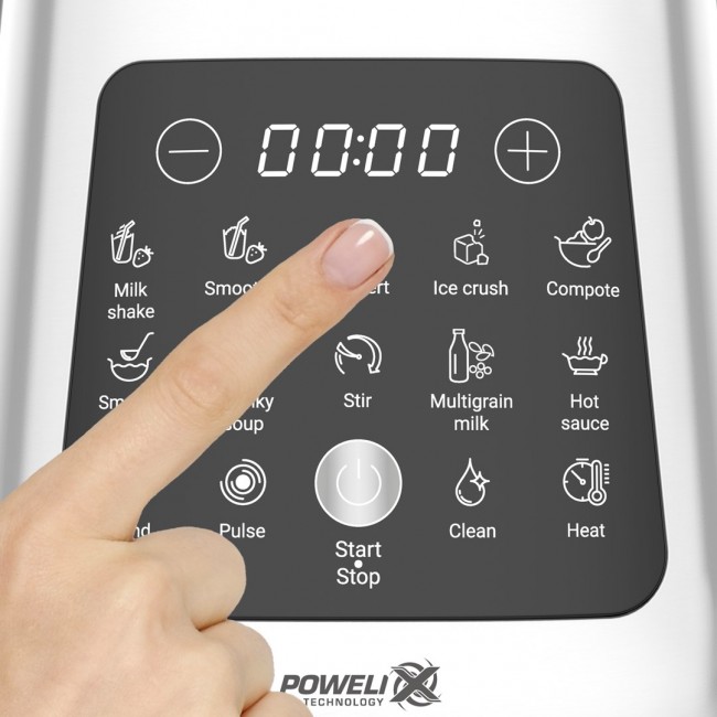 Tefal Perfectmix Cook BL83SD 1.75 L Tabletop blender 1400 W Black, Stainless steel