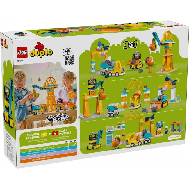 LEGO DUPLO 10476 3 in 1 Construction Site and Vehicles