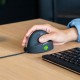 R-Go Tools Ergonomic mouse R-Go HE Break with break software, large (hand size 185 mm), right-handed, Wired, black