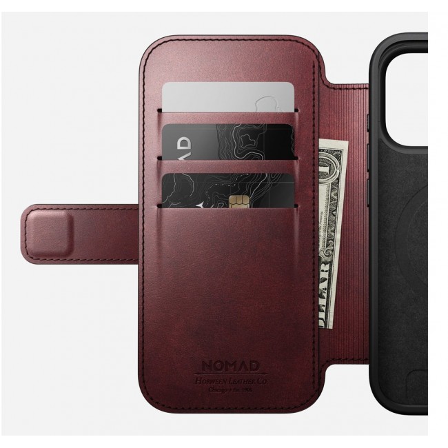 Nomad Modern Leather Folio mobile phone case 16 cm (6.3