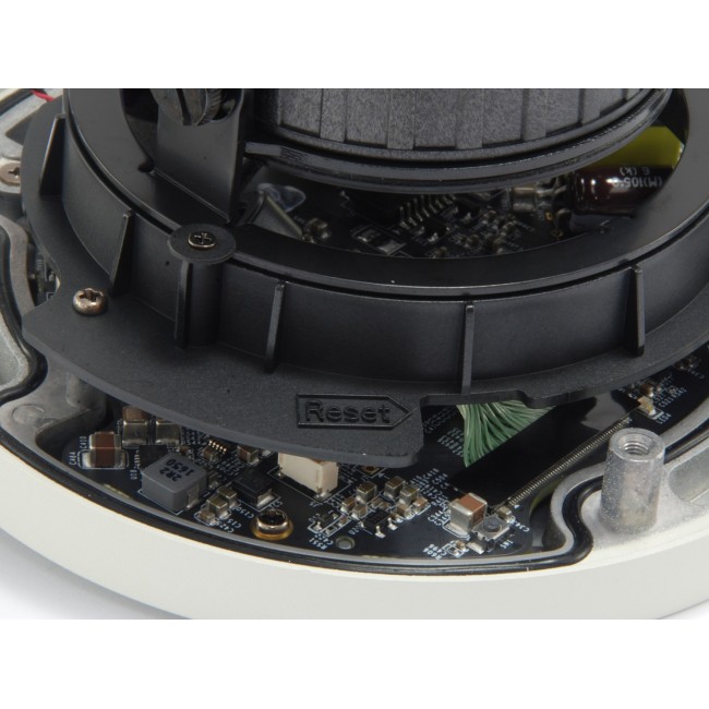 LevelOne HUBBLE Fixed Dome IP Network Camera, H.265, 3-Megapixel, 802.3af PoE, IR LEDs, Indoor/Outdoor, Vandalproof