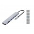 Conceptronic DONN19G 7-in-1 USB 3.2 Gen 1 Docking Station, HDMI, USB-A 3.0 x 3, SD, TF/MicroSD, 100W USB PD