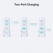 GaN network charger - Unitek P1229AWH01-EU | 100W 2x USB-C 2x USB-A