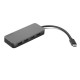 Lenovo 4X90X21427 interface hub USB 3.2 Gen 2 (3.1 Gen 2) Type-C 20000 Mbit/s Grey Lenovo 4X90X21427 interface hub USB 3.2 Gen 2 (3.1 Gen 2) Type-C 20000 Mbit/s Grey