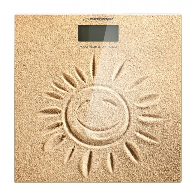 Esperanza EBS006 personal scale Electronic personal scale Square Beige